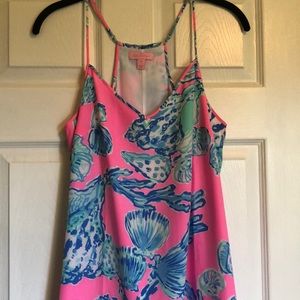 Lilly Pulitzer slip dress with adjustable straps